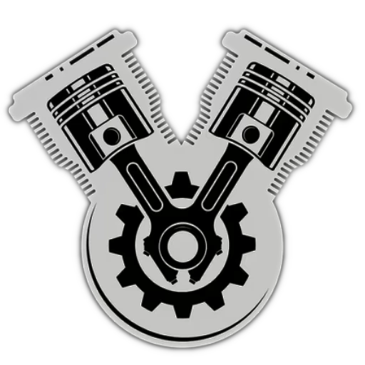Cylinder and Piston icon