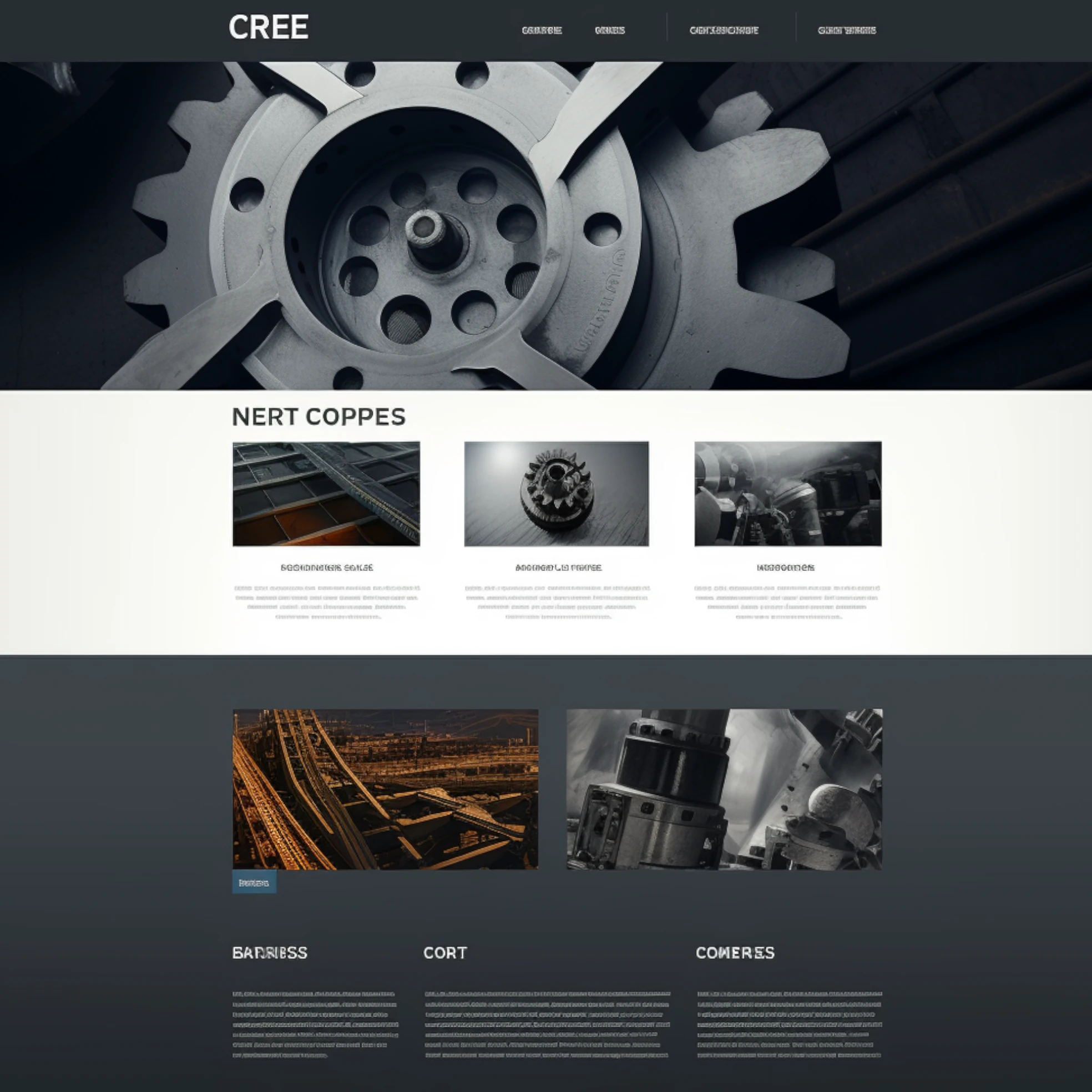 Fast-loading website with low bounce rate