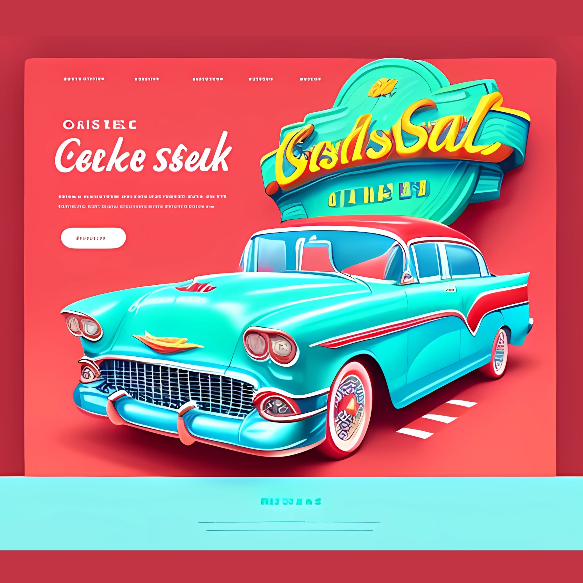 Visual hierarchy principles illustrated on website design mockup