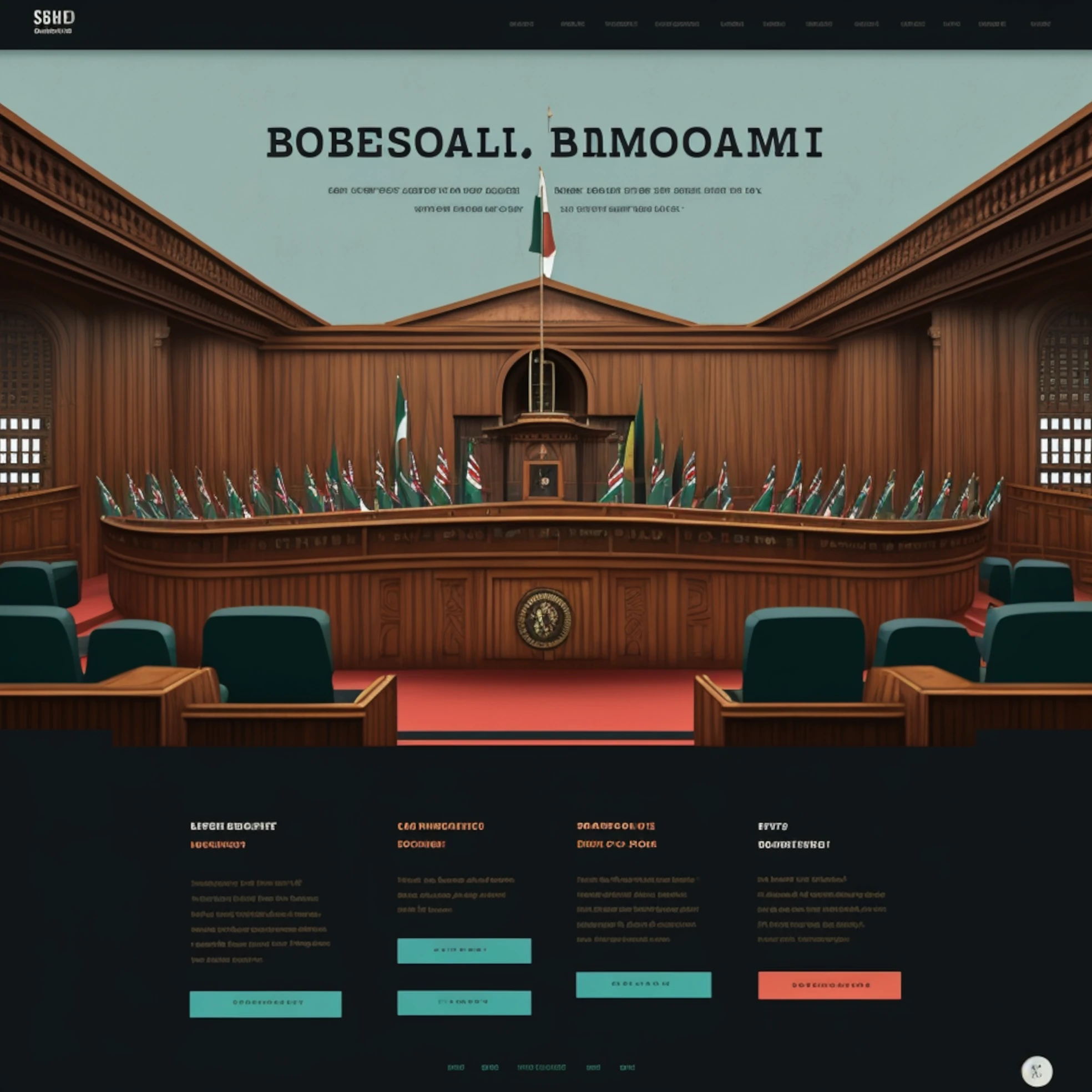 JavaScript-powered interactive website