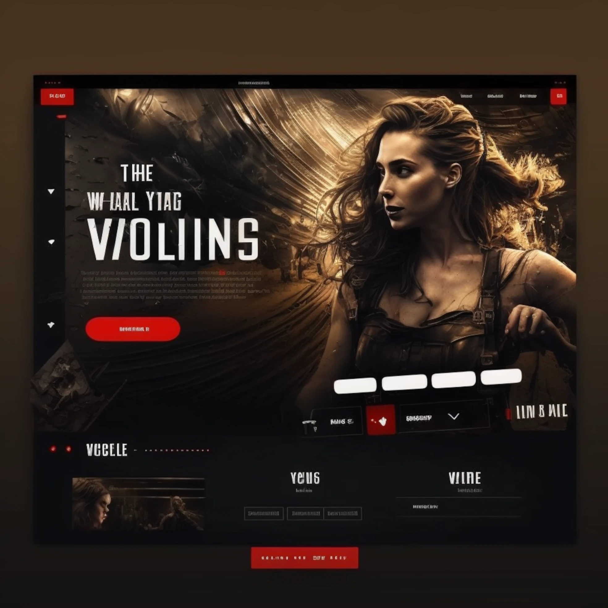 WordPress website with custom theme