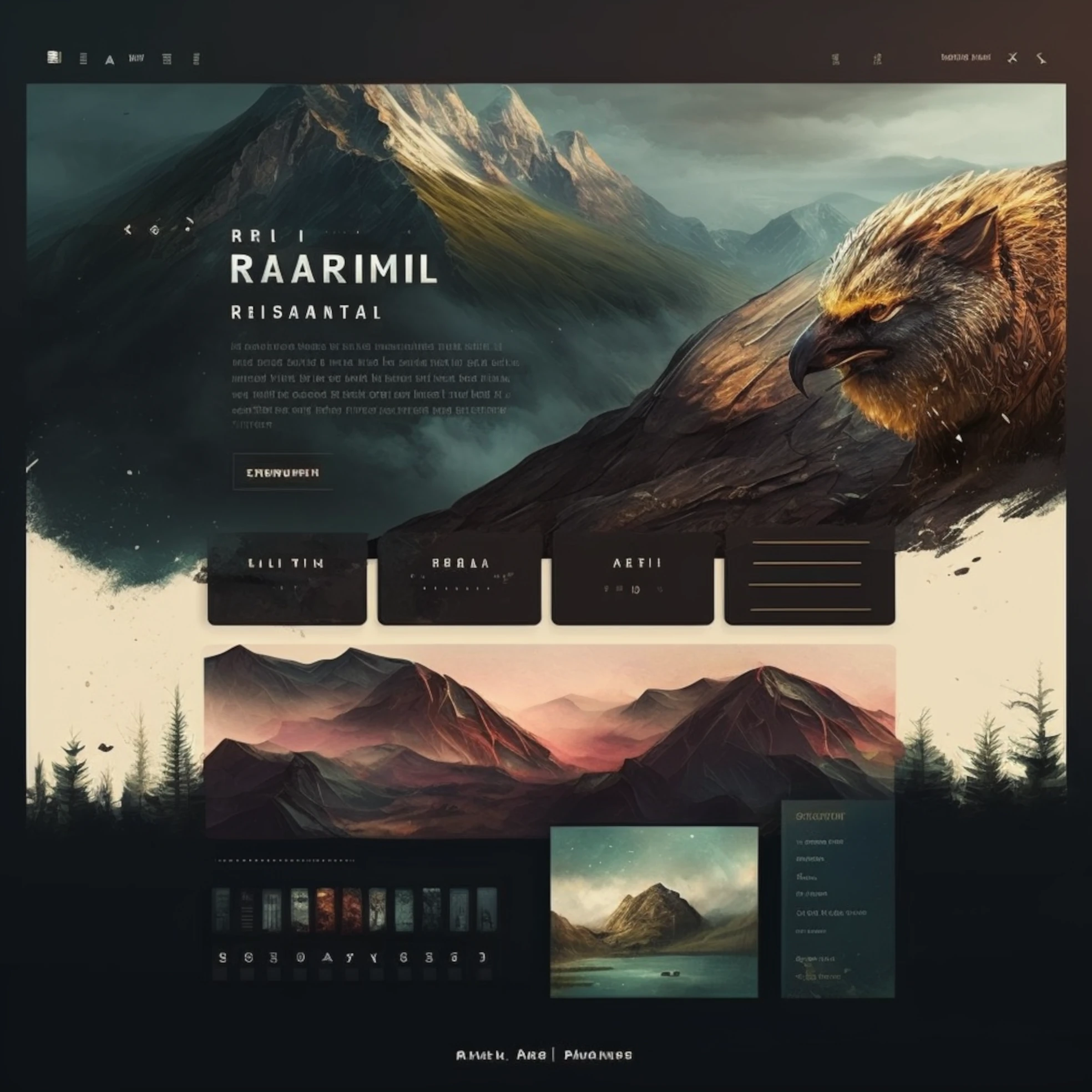 Quick loading website with optimized assets