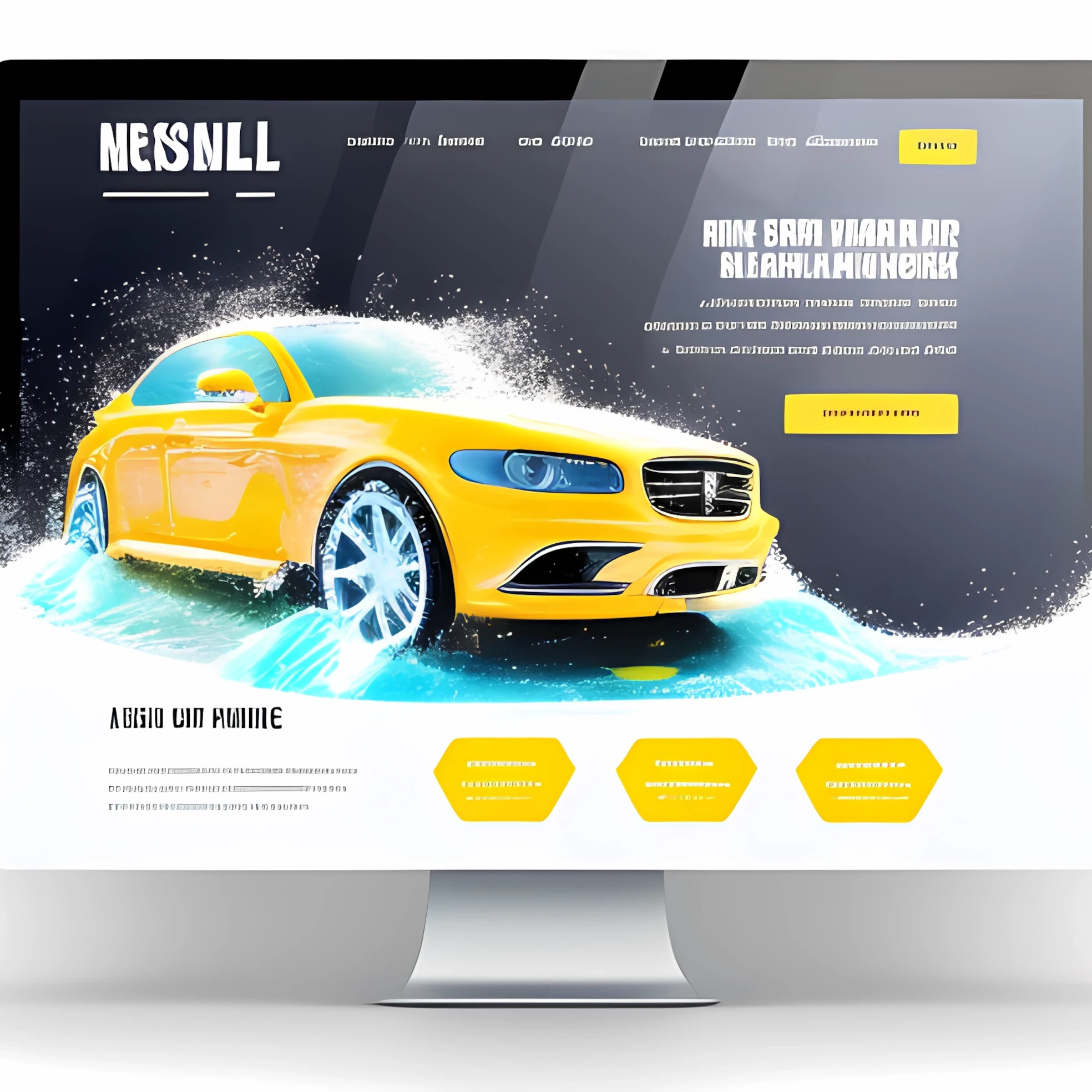 Accessible healthcare website with ADA compliance