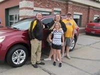 customer buying car